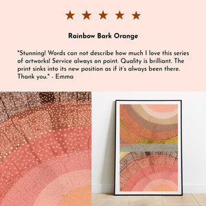 Limited Edition : Rainbow Bark Orange