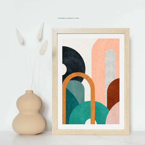 Black + Blush Hills No.2