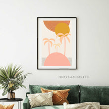 Load image into Gallery viewer, Golden Sun Palms No.2