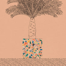 Load image into Gallery viewer, Terrazzo Plant Pot (Fig Palm)