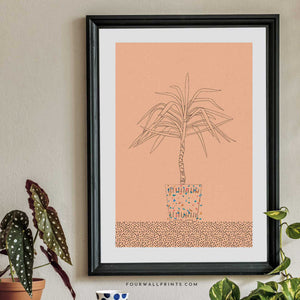 Terrazzo Plant Pot (Yucca)
