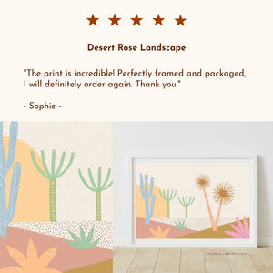 Desert Rose Landscape