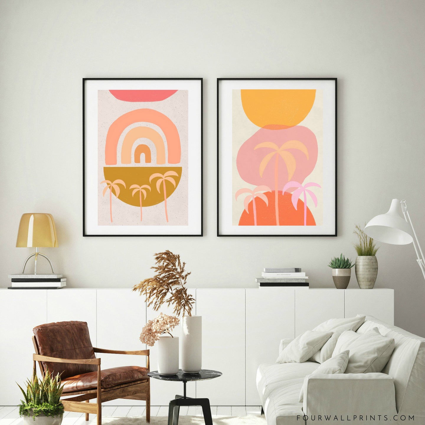 Pair of Prints : Our Pinky Palm World