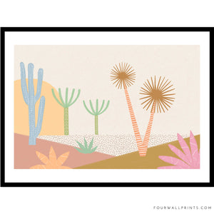 Desert Rose Landscape