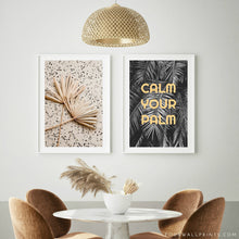 Load image into Gallery viewer, Pair of Prints : Calm Your Palm (Sand)