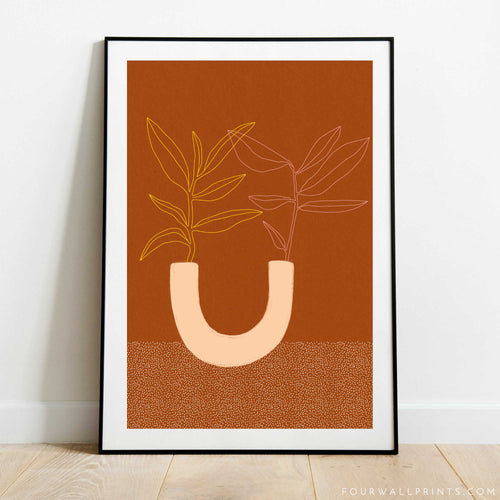 Curve Vase (Rust)
