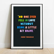 Load image into Gallery viewer, Brave Love (Black)