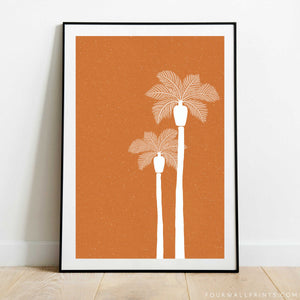 Terracotta Palms No.1