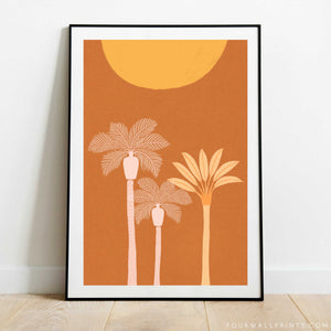 Terracotta Palms No.3