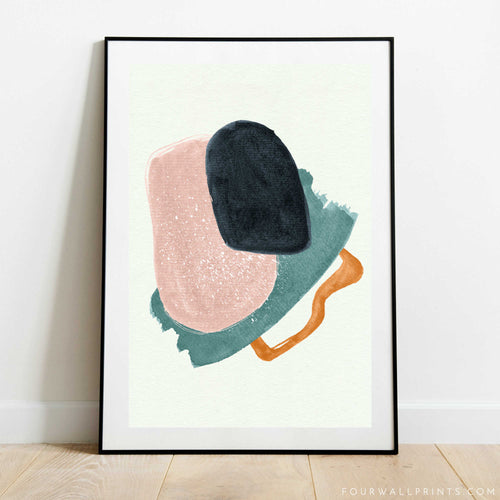Teal & Blush No.3