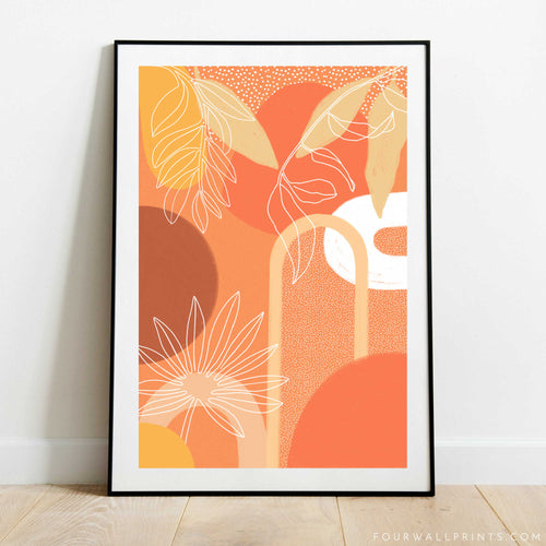 Jungle Sunset (Peach)