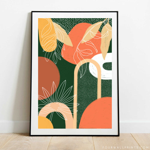 Jungle Sunset (Green)