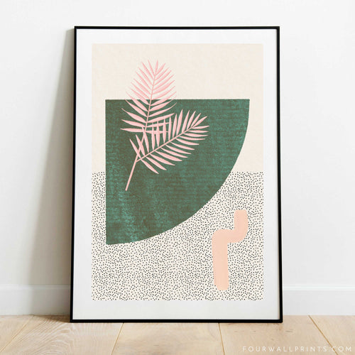 Tropical Leaf Abstract No.4