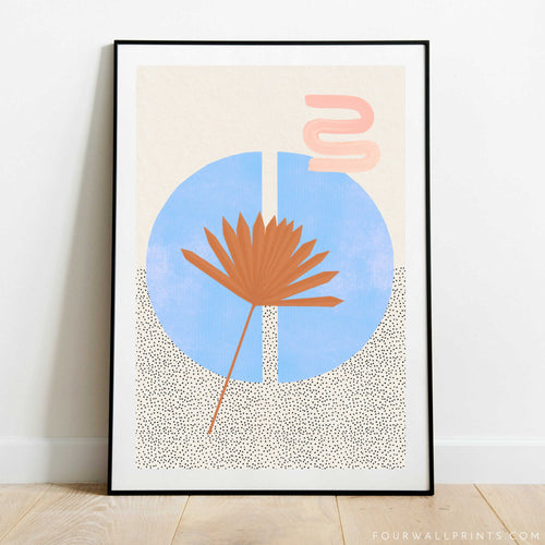 Tropical Leaf Abstract No.6