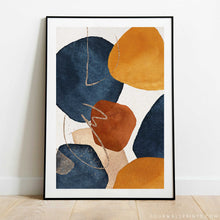 Load image into Gallery viewer, Trio : Blue &amp; Gold No.1