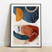 Load image into Gallery viewer, Trio : Blue &amp; Gold No.2