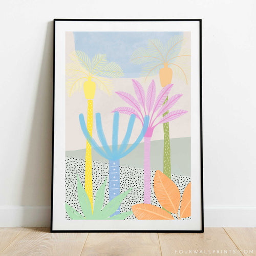 Tropical Palms No.3