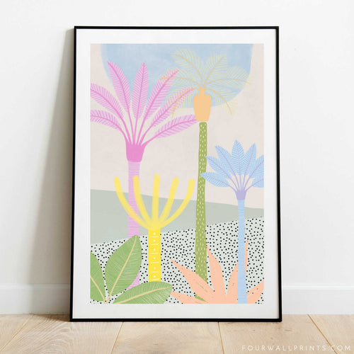 Tropical Palms No.4