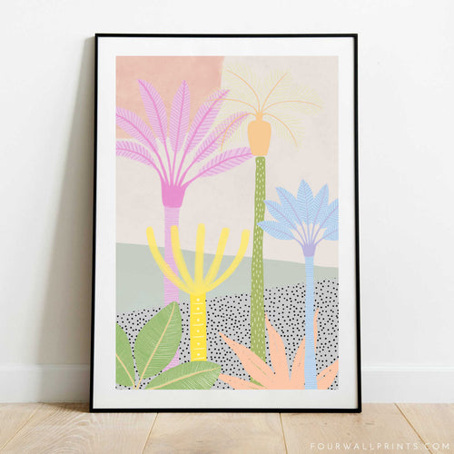 Tropical Palms No.6