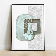 Load image into Gallery viewer, Pair of Prints : Grey Shapes No.3