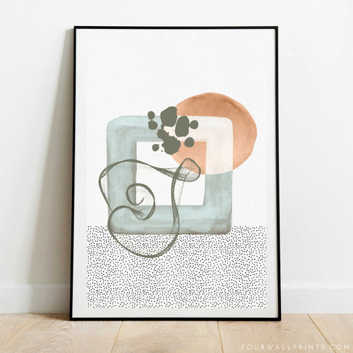 Grey Shapes No.4