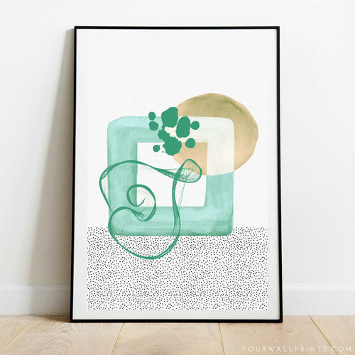 Green Shapes No.3