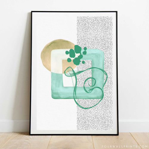 Green Shapes No.4