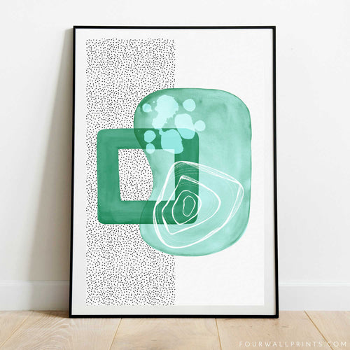 Green Shapes No.5