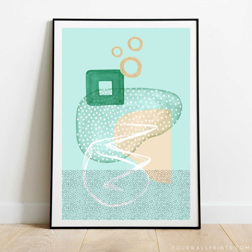 Green Shapes No.8