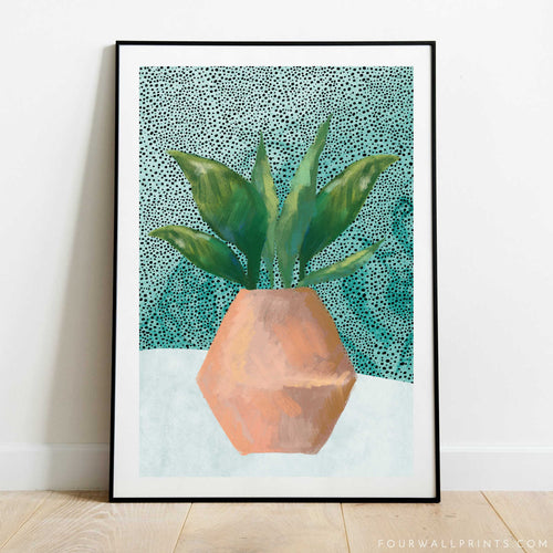 Plant Life Teal