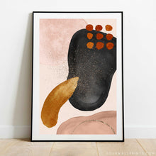 Load image into Gallery viewer, Pair of Prints : Black &amp; Gold One