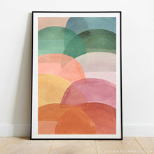 Load image into Gallery viewer, Watercolour Hills No.1