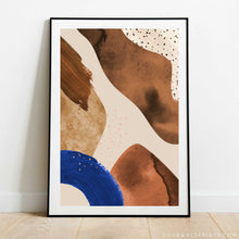 Load image into Gallery viewer, Trio : Blue &amp; Brown Three