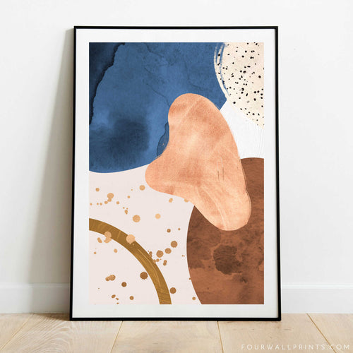 Blue & Brown No.4