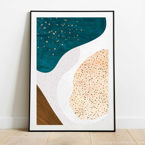 Teal & Brown No.1