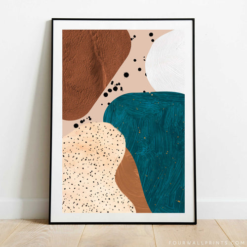 Teal & Brown No.2
