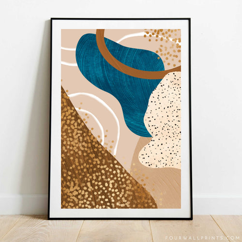Teal & Brown No.3