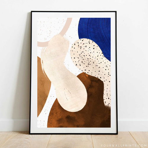 Blue & Brown No.1
