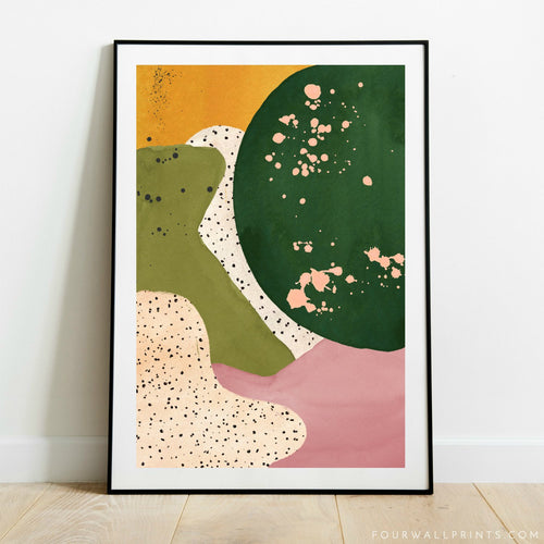 Pink + Olive No.6