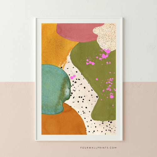 Pink + Olive No.1