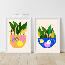 Load image into Gallery viewer, Pair of Prints : Painted Pots No.1
