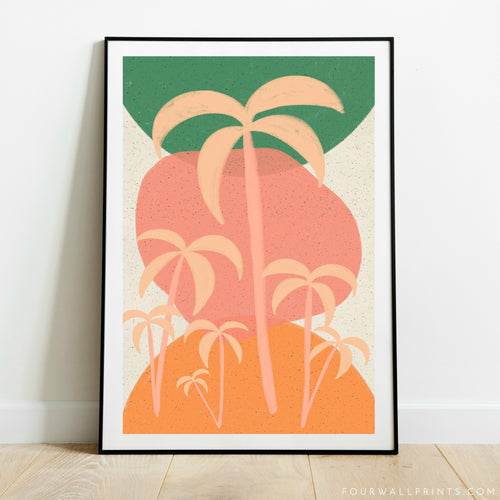 Palm Springs Abstract (Green)