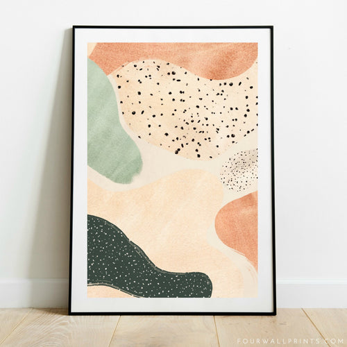 Peach + Green No.1