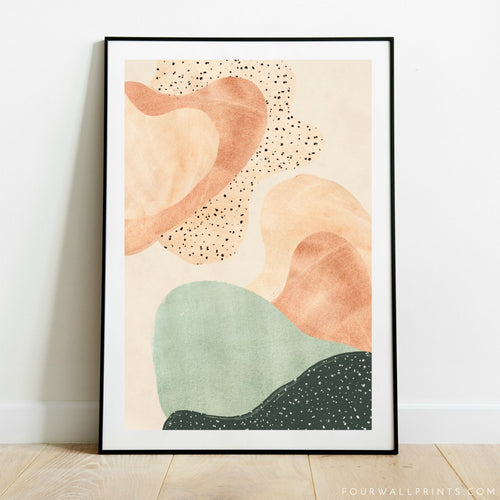 Peach + Green No.2