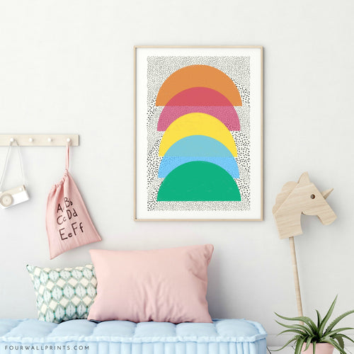 Polka Rainbow Bowls