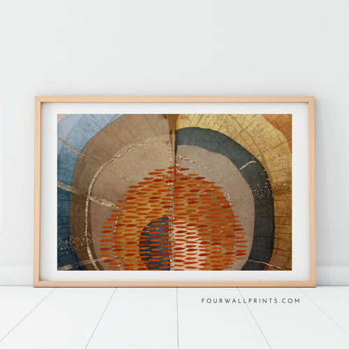 Rainbow Bark Gold Sunburst (Landscape)