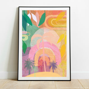 Limited Edition : Rainbow Jungle No.2