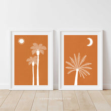 Load image into Gallery viewer, Pair of Prints : Terracotta Palms No.1