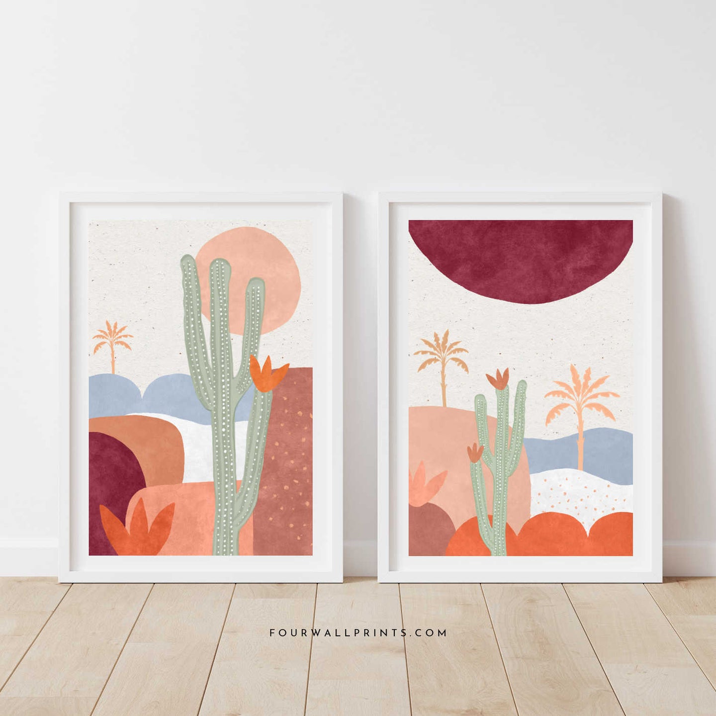 Pair of Prints : December Desert