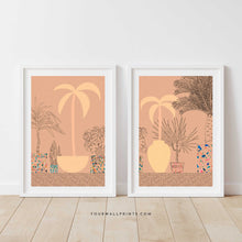 Load image into Gallery viewer, Pair of Prints : Terrazzo Plant Pots